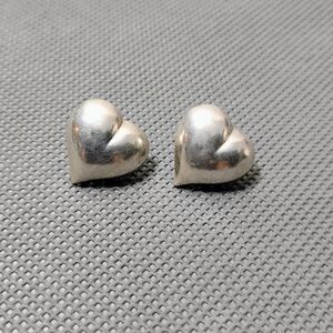 Sterling Silver Heart Earrings